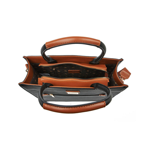 Verde Γυναικεία Τσάντα Χειρός-Ώμου 16-7402 Μαύρο